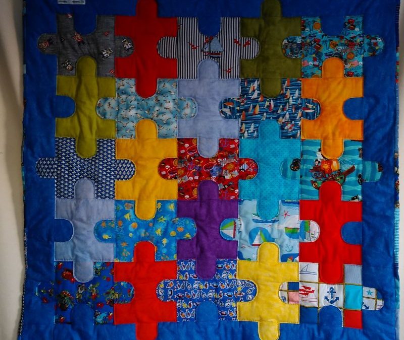 Babydecke „Maritim“  ca. 115 x 115 cm
