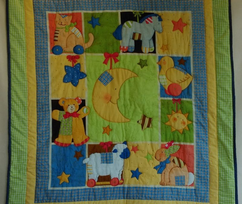 Babydecke „Mond“ ca. 108 x 130 cm