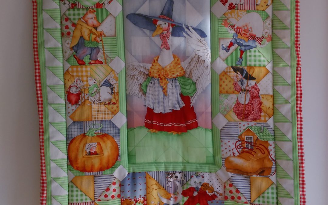 Babydecke „Frau Ente“